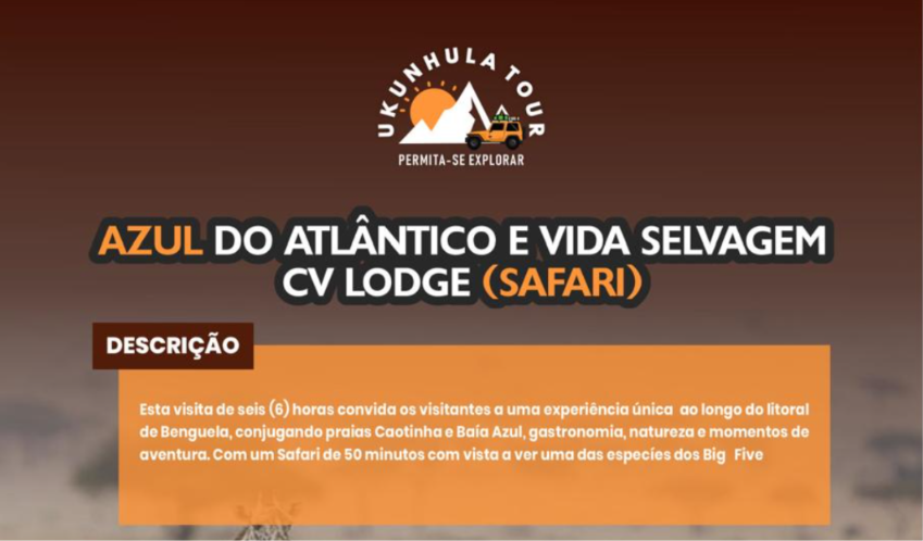 SAFARI CV LODGE TOUR